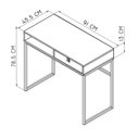 Ver imagem 3 de Escrivaninha com 1 Gaveta Om005 Mel