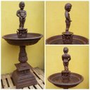 Ver imagem 2 de CHAFARIZ Manneken MOLEQUE JARDIM DECORAÇÃO VERÃO Pronto Artes DECORAÇÃO DE JARDIM