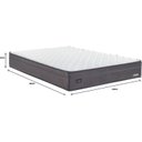 Ver imagem 5 de Cama Box Casal Molas 138x188cm Multispiral Otawa Mannes Cinza