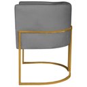 Ver imagem 7 de Poltrona Decorativa Base de Ferro Suede Munique