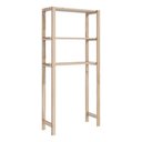 Ver imagem 2 de Armario de Lavanderia Organização Funcional Madeira Pinus Technox Marron