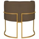 Ver mais imagens de Poltrona Decorativa Base de Ferro Suede Munique