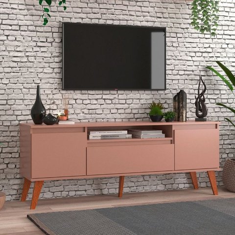 Rack para Tv 150cm Retro Mdf  Dallas  On Móveis