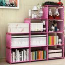 Ver imagem 5 de Estante Organizador Modular com 5 Prateleiras Perfeita para Livros Brinquedos Roupas e Objetos em