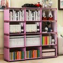 Ver imagem 4 de Estante Organizador Modular com 5 Prateleiras Perfeita para Livros Brinquedos Roupas e Objetos em