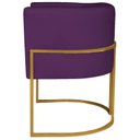 Ver imagem 7 de Poltrona Decorativa Base de Ferro Suede Munique