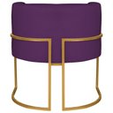 Ver mais imagens de Poltrona Decorativa Base de Ferro Suede Munique