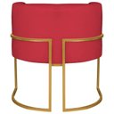 Ver mais imagens de Poltrona Decorativa Base de Ferro Suede Munique