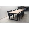 Mesa de Jantar Estilo Industrial 270x90 C/ 10 Cadeiras Ibiza I Tramada Fratini - 5