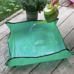 Tapete Esteira de Jardinagem para Transplante de Plantas Impermeável e Dobrável 50x50cm - 4