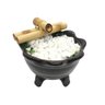 Fonte de Água Feng Shui Vaso da Fortuna Biqueira Preto - 1