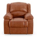 Ver imagem 2 de Poltrona do Papai Reclinável Sala de Cinema Madrid Power Touch Massagem USB PU Caramelo Brilho G26 G