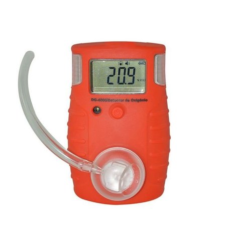 Detector De Oxigênio O2 Faixa Medição H2 0 A 30% Vol Dg-4000 Portátil