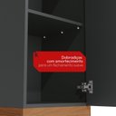 Ver mais imagens de Balcão Modulado 1 Porta Kappesberg Flex Grafite e Canela