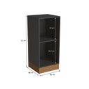 Ver imagem 2 de Balcão Modulado 1 Porta Kappesberg Flex Grafite e Canela