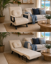 Ver imagem 4 de Sofa Poltrona Cama Flexbed Dobravel White Arrow:Branco