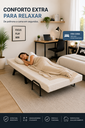 Ver imagem 6 de Sofa Poltrona Cama Flexbed Dobravel White Arrow:Branco