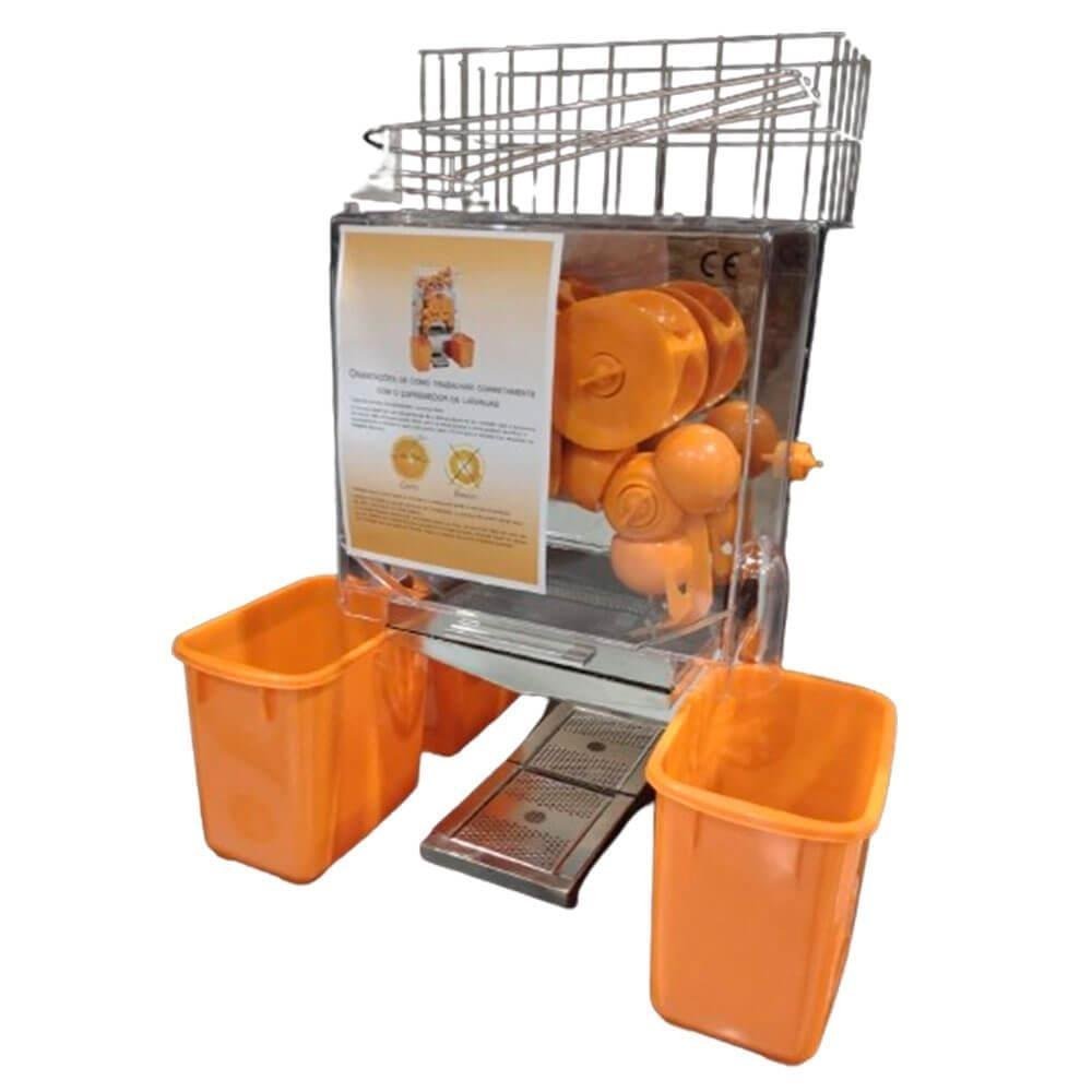 Espremedor de Laranja Extrator de Suco Industrial Onix Elétrico Aço Inox 220v Elo20 - 2