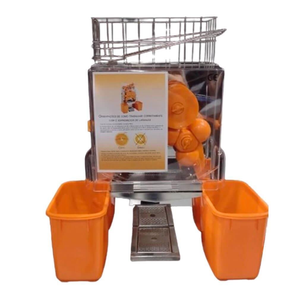 Espremedor de Laranja Extrator de Suco Industrial Onix Elétrico Aço Inox 220v Elo20 - 3