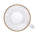 Ver imagem 3 de Xícara Cristal para Chá com Pires Borda Dourada Petra 180ml