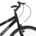 Ver imagem 3 de Bicicleta Aro 26 Ultra Bikes Rebaixada Sem Marcha Preta Fosca