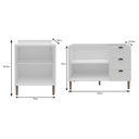 Ver imagem 4 de Cozinha Modulada Aurora Balcões 190cm Conjunto Provençal Cor:branco