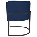 Ver imagem 7 de Poltrona Decorativa Base de Ferro Suede Munique