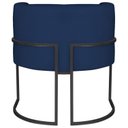 Ver mais imagens de Poltrona Decorativa Base de Ferro Suede Munique