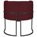 Ver mais imagens de Poltrona Decorativa Base de Ferro Suede Munique