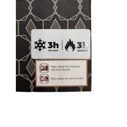 Copo Térmico Wolff 600ml Gelado Quente Original Preto - 8