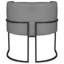 Ver mais imagens de Poltrona Decorativa Base de Ferro Suede Munique