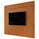 Ver imagem 1 de Painel Tv 75 Pol 275cm Suspenso Ripado Noah D04 Freijó - Mpozenato