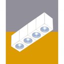 Ver imagem 5 de Spot Sobrepor Branco Quadrado Cubo para Par20