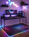 Ver imagem 1 de Mesa Gamer Diretor Pés de Ferro Computador Setup Gamer 150x60cm - JM3 Móveis:Preto/Preto