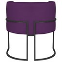 Ver mais imagens de Poltrona Decorativa Base de Ferro Suede Munique