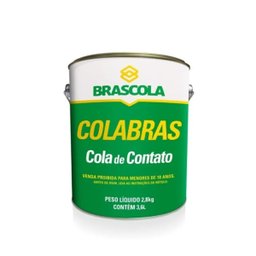 Adesivo Cola de Contato Colabras 2,8kg Brascola - 1