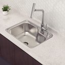 Ver imagem 2 de Cuba de Imbutir Morgana Compact Aço Inox 48 Fx com Dosador - Tramontina 93815/392