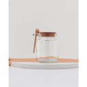 Ver imagem 4 de Conjunto 12 Potes de Vidro com Tampa de Rolha Colher de Bambu Porta Temperos 240ml Lyor