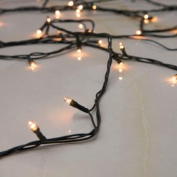 Cordão Luminoso Led Pisca Pisca 8 Funções 100 Leds Taschibra 220v 3000k Luz Quente - 10