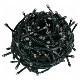 Cordão Luminoso Led Pisca Pisca 8 Funções 100 Leds Taschibra 220v 3000k Luz Quente - 3