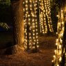 Cordão Luminoso Led Pisca Pisca 8 Funções 100 Leds Taschibra 220v 3000k Luz Quente - 7