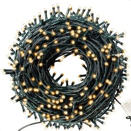 Cordão Luminoso Led Pisca Pisca 8 Funções 100 Leds Taschibra 220v 3000k Luz Quente - 8