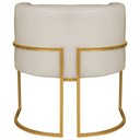 Ver mais imagens de Poltrona Decorativa Base de Ferro Suede Munique