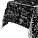 Ver imagem 3 de Toalha de Mesa Térmica Pvc Café Jantar Cozinha 1,40 X 2,20 Id Decor Café Expresso Preto