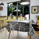 Ver imagem 6 de Toalha de Mesa Térmica Pvc Café Jantar Cozinha 1,40 X 2,20 Id Decor Café Expresso Preto