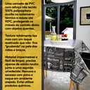 Ver imagem 4 de Toalha de Mesa Térmica Pvc Café Jantar Cozinha 1,40 X 2,20 Id Decor Café Expresso Preto