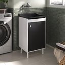 Ver imagem 6 de Balcão de Lavanderia com Tanque + Válvula + Sifão 100% Mdf