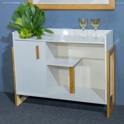 Aparador Café Jb 4084 1 Porta e 1 Prateleira 90x75x30 - 6