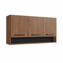 Ver imagem 3 de Armário Aéreo de Cozinha 3 Portas e Nicho Giovanna