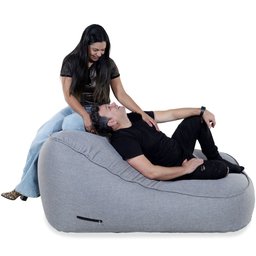 Chaise Lounge Hannah - Puff Feito em Tecido - 3